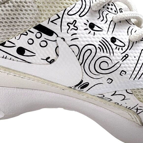 NIKE Air Max Thea Comic LTD Trainers Shoes Doodle Cartoon White 599408-103 US 7 - Picture 10 of 15